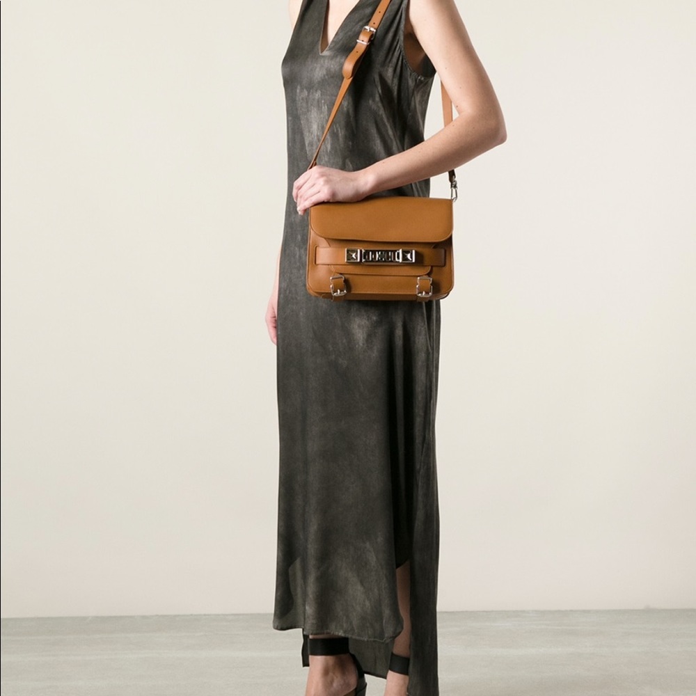 SOLD Proenza Schouler PS11 saddle brown bag